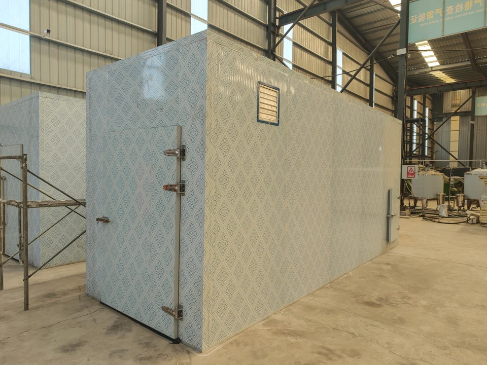Hadof drying chamber equipment in the workshop